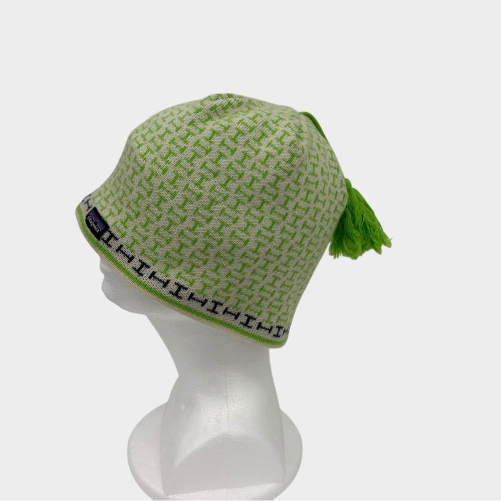 Patagonia Powder Town Beanie in Green Women’s OS - Picture 2 of 7